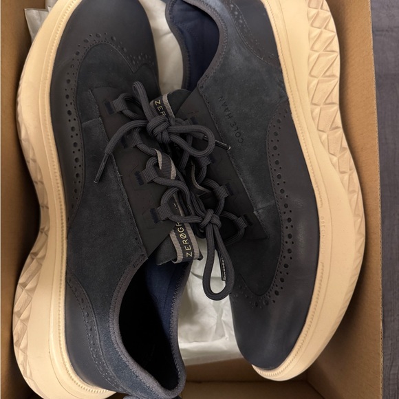 Cole Haan Other - Cole Haan Men's Navy and Tan Chunky Shoes